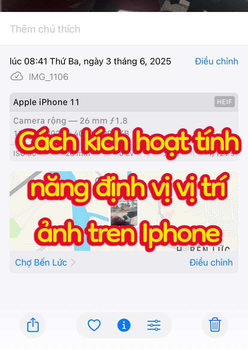 Hướng Dẫn Cách Kích Hoạt Chức Năng Định Vị Vị Trí Khi Chụp Ảnh Trên iPhone