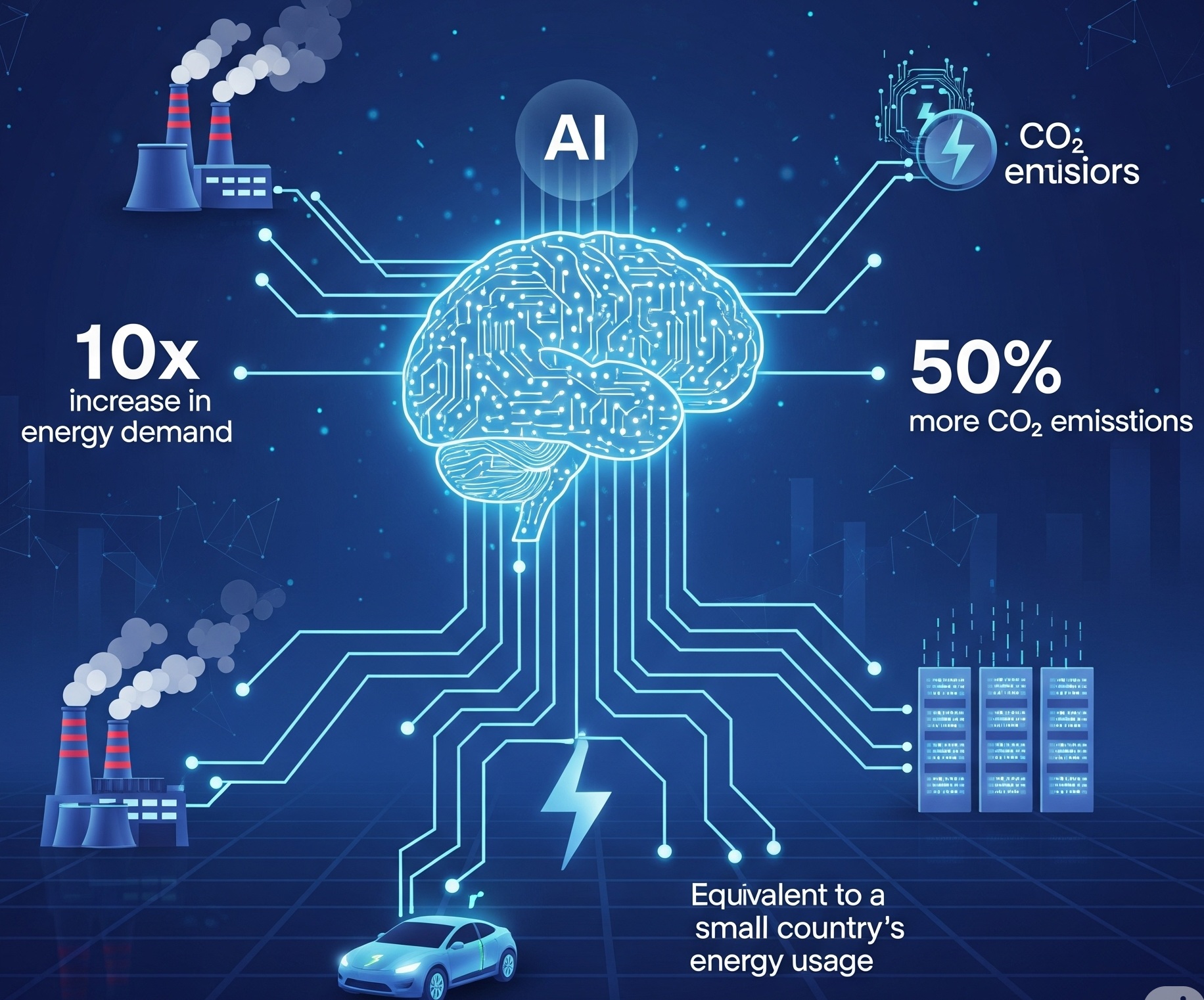 AI Tiêu Thụ Bao Nhiêu Năng Lượng? Sự Thật Đằng Sau Các Con Số