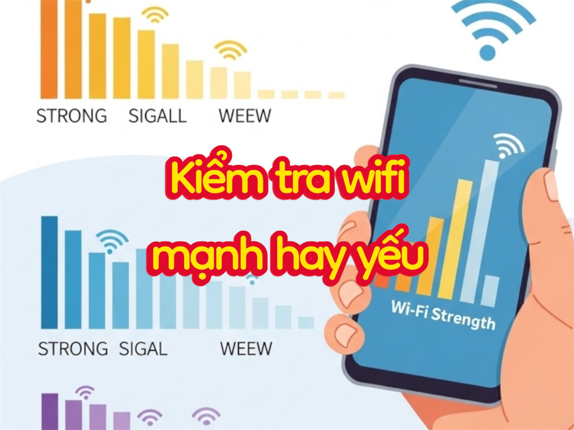 Cách Kiểm Tra WiFi Mạnh Hay Yếu Nhanh Chóng, Dễ Dàng Tại Nhà