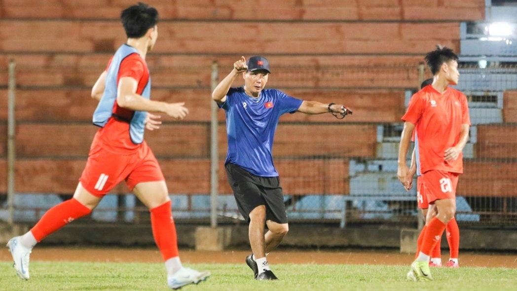 U23 Việt Nam gặp xáo trộn hàng công trước trận mở màn gặp U23 Lào tại giải U23 Đông Nam Á 2025