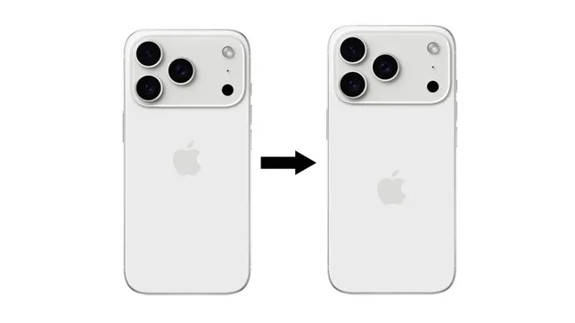 Iphone 17 thiết kế mới thay đổi vị trí logo quả táo sau 6 năm