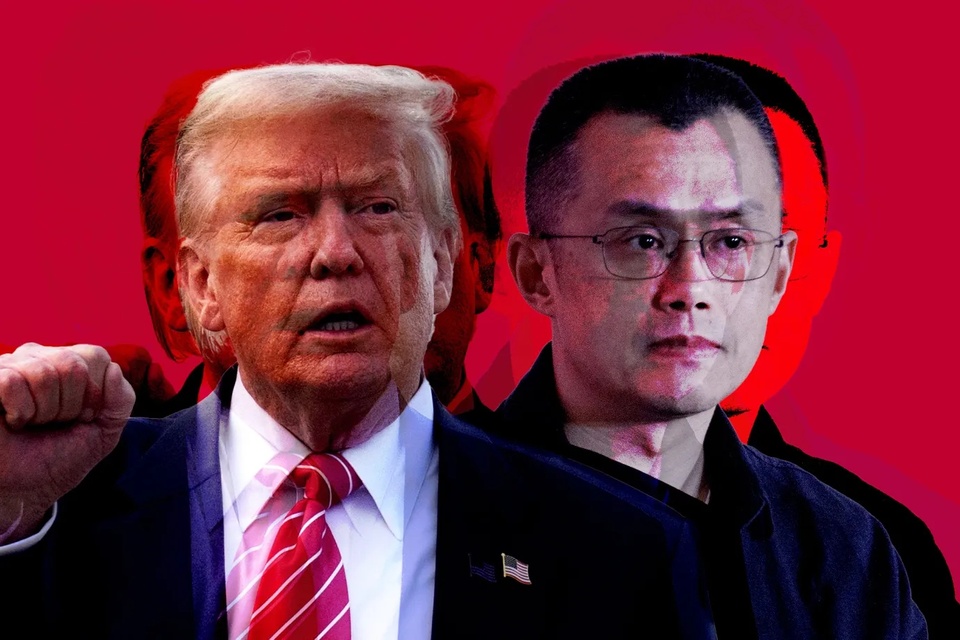 Ông Trump ân xá cho CZ, nhà sáng lập Binance